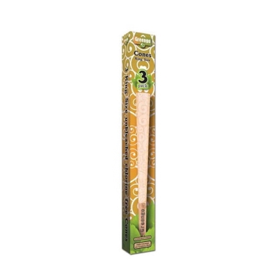 Greengo Cones King Size - 3бр. - свити готови фунийки