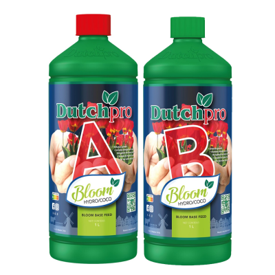 Original Hydro/Coco Bloom A + B /σκληρό νερό/- βασικό ορυκτό λίπασμα για ανθοφορία σε υδροπονία/καρύδα
