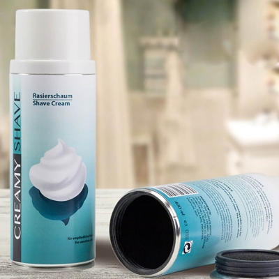 Cache – shaving foam