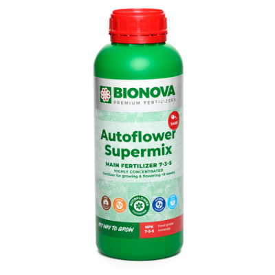 AutoFlowering SuperMix  1L - био-минерален тор за цъфтеж и растеж