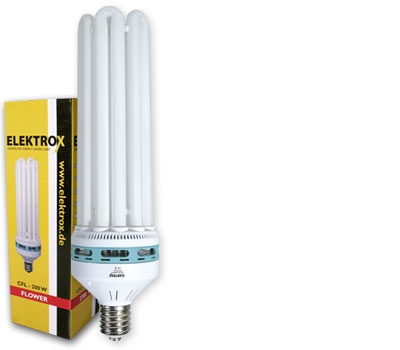 Elektrox 200W FLOWER CFL - лампа за цъфтеж