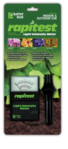 Rapitest Light Intensity Meter - μετρητής lux για μέτρηση της ποσότητας φωτός