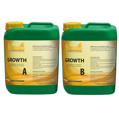 Ferro Standart Growth A + B 10L - основен минерален тор за растеж