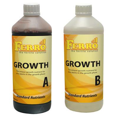 Ferro Standart Growth A + B 1L - основен минерален тор за растеж
