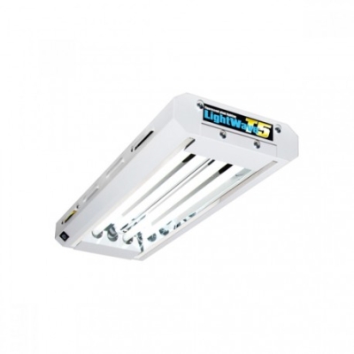 LightWave T5 24-HO CFL  лампa (96 W) 2ft 4-tube (600 x 370 x 60mm)
