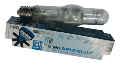 MH Powerplant 250W  - метал - халидна лампа за вегетация