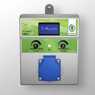 Ελεγκτής / ρυθμιστής CO2 T-Micro - Συσκευή ελέγχου και μέτρησης CO2