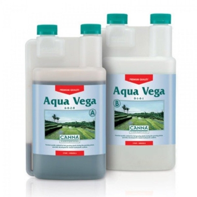 Aqua Vega A+B 1L - минерален тор за растеж в хидропоника