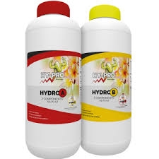 Hy-Pro Hydro A/B 1L - минерален тор за растеж и цъфтеж в хидропоника