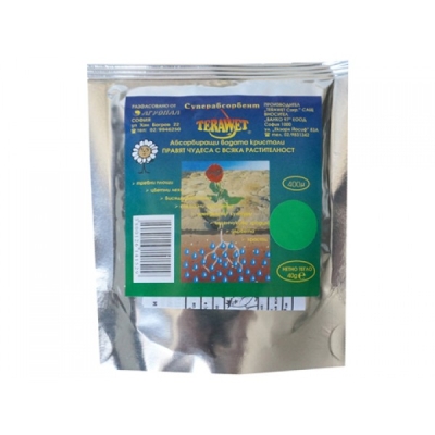 Terawet 40g - προϊόν που συγκρατεί την υγρασία για χώμα