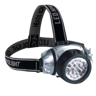 LED headlight 19 - челник с LED зелена светлина