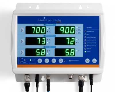 Bluelab Pro Controller - монитор на рН, ЕС и температура